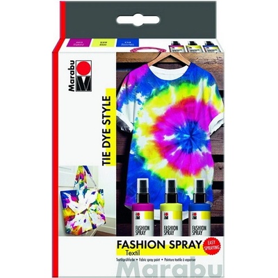 Marabu Fashion Spray Tie Dye Style 3x100 ml