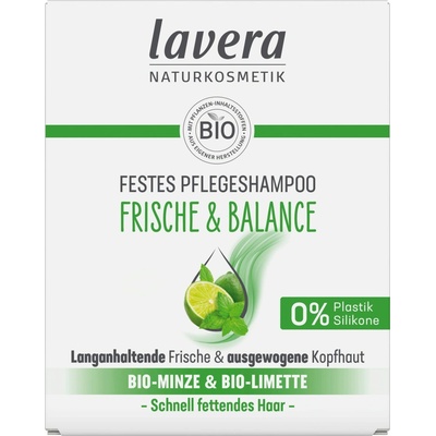 Lavera Tuhý šampón Freshness & Balance 50 g