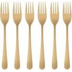 Maku Kitchen Life 6 бр златни десертни вилички maku