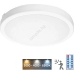 Kobi Led Плафон за баня със сензор nairos led/36w/230v ip65 бял + д. у (kb0425)