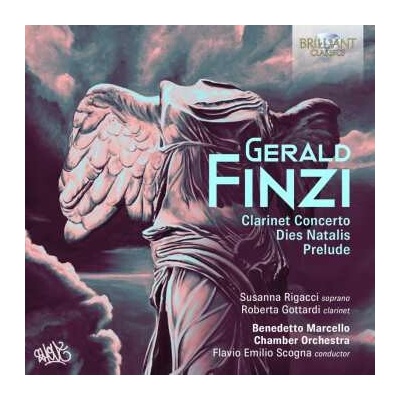 Gerald Finzi Clarinet Concerto, Dies Natalis, Prelude Roberta Gottardi CD