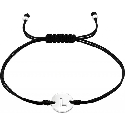 Olivie provázkový náramek písmeno L 7574