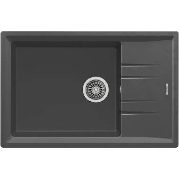 Teka STONE 60 S-TG Гранитна мивка за вграждане тъмносива (М.1023.ТС)
