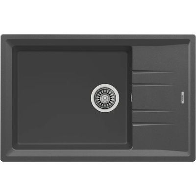 Teka STONE 60 S-TG Гранитна мивка за вграждане тъмносива (М.1023.ТС)