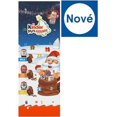 Kinder Mini Friends adventní kalendář 24 ks 146g – Zboží Mobilmania