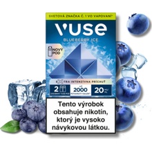 Vuse Go Reload BLUEBERRY ICE POD 20 mg 1000 poťahov 1 ks
