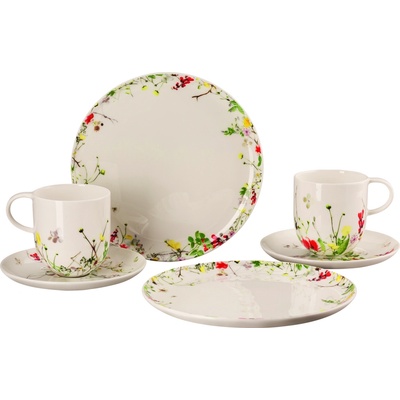 Brillance Raňajková súprava Tajomná záhrada s hrnčekmi 6 dielov