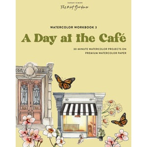 Watercolor Workbook: A Day at the Café: 25 Beginner-Friendly Projects on Premium Watercolor Paper | Paige Tate & Co (ISBN: 9781958803608)