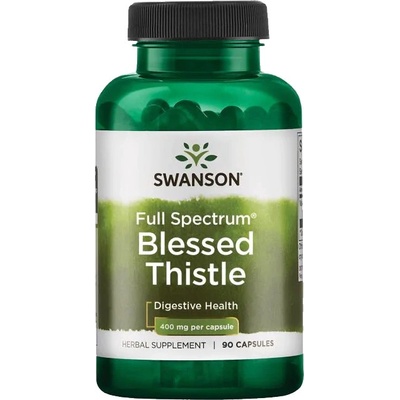 Swanson Benedikt Lékařský Blessed Thistle 400 mg 90 kapslí