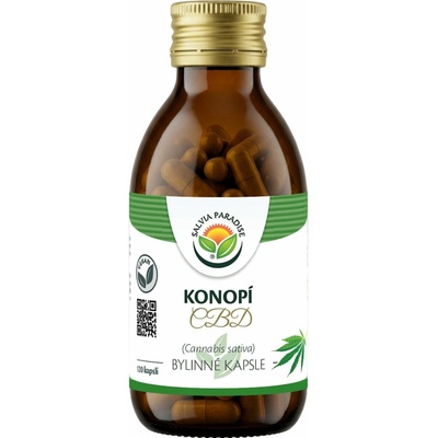 Salvia Paradise Konopí CBD Cannabis sativa kapsle 120 ks