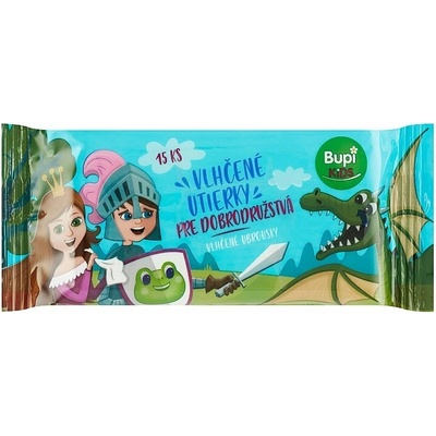 PALMA a.s. Bupi KIDS Vlhčené utierky 15 ks