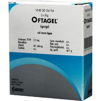 OFTAGEL OPH 2,5MG/G OPH GEL 30G