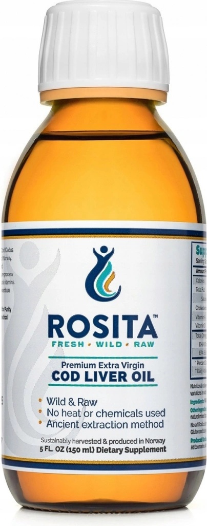 Rosita Extra panenský olej z tresčích jater tekutý 150 ml