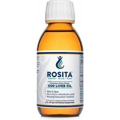 Rosita Extra panenský olej z tresčích jater tekutý 150 ml – Hledejceny.cz