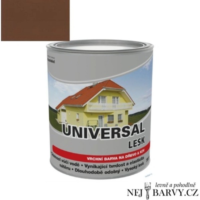 Dulux Univerzal lesk 2,5 l Hnědá kávová