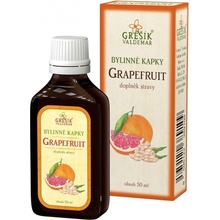 Grešík Grapefruitové bylinné kapky 50 ml