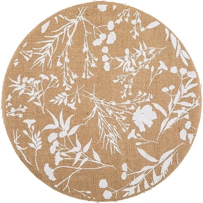 Altom Jutové prestieranie Meadow pr. 38cm prírodná