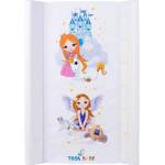 Tega Baby Подложка за повиване Tega Baby - Принцеса, Бяла (PZPPR01801WH) - baby