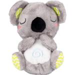 Chipolino Дишаща плюшена играчка Chipolino - С музика и светлина, светлосива коала с лимонени шарки (PILD02504OTG)