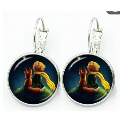 Prošperk náušnice z pryskyřice malý princ S1288