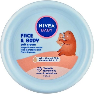 NIVEA Baby Face & Body Soft Cream 200 ml