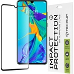 Techsuit Протектор за Huawei P30 - 111D Full Cover / Full Glue Glass - черен (KF235592)