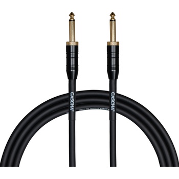 Cascha Professional Line Guitar Cable 3 m Директен - Директен Инструментален кабел (CCP-G1SBK3)