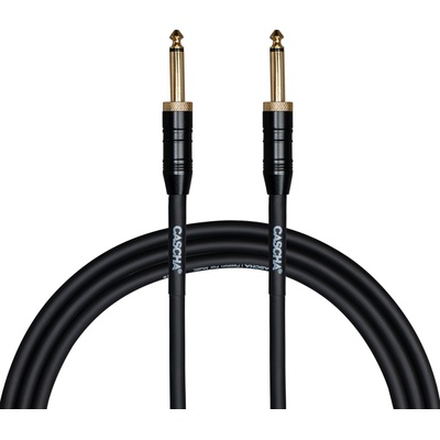 Cascha Professional Line Guitar Cable Black 3 m Директен - Директен Инструментален кабел (CCP-G1SBK3)