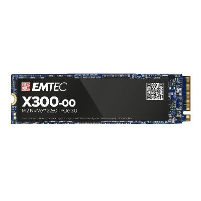 SSD диск Emtec X300 1T M2 PCIe3 NVMe M. 2 2280 1TB PCIe Gen 3.0 x4 300TBW (ECSSD1TX300)