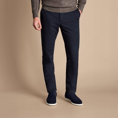 Charles Tyrwhitt Ultimate Non-Iron Chinos - Navy - Extra Slim fit | 32 | 30 Чинос панталон, който не се глади Панталони