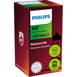Philips Крушка, фар philips h7, 24v, 70w, 3200k, 1 бр