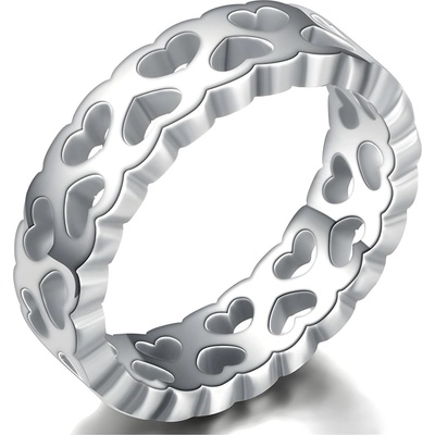 HARAHU Пръстен HH-16842 - Сребърен / 52mm KP16842 (HH-16842)