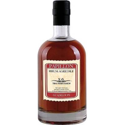 Papillon XO Guadeloupe agricole rum Montebello 43% 0,7 l (holá láhev)