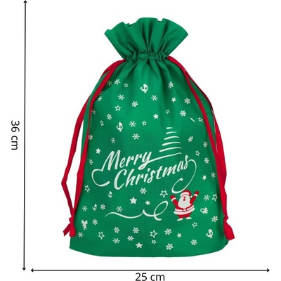 Springos Vianočná darčeková taška so stuhou 35 × 25 cm S-CA1321