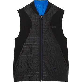 Lacoste Мъжка грейка/елек Lacoste SPORT Padded And Reversible Vest Jacket - Черен