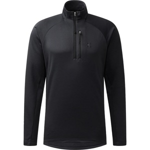 Haglöfs Мъжки поларен пуловер Haglöfs Korp Mid Halfzip Fleece jumper - True Black (005-6117-0312)