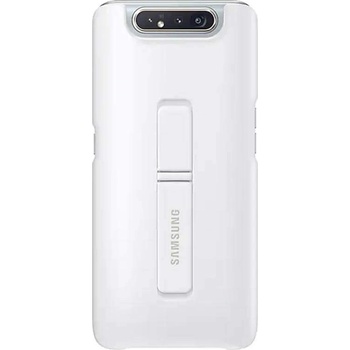 Samsung Standing Cover EF-PA805CBEGWW - оригинален поликарбонатов кейс за Samsung Galaxy A80 (бял)