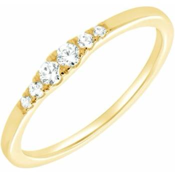 Eppi prsteň zo striebra s lab grown diamantmi Ingvar R49273