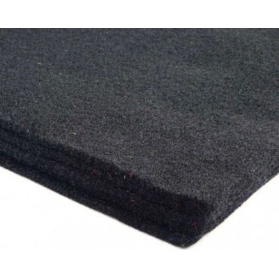 Dekoračný filc 3 mm, farba čierna, metráž 150 cm