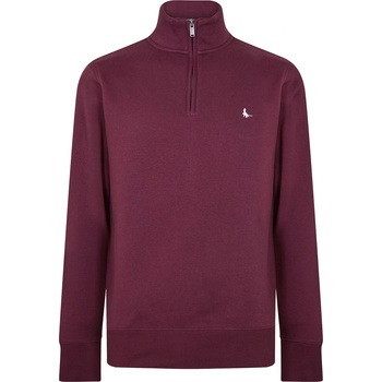 Jack Wills Блуза Jack Wills Jack Barchester Quarter Zip Sweatshirt - Fig