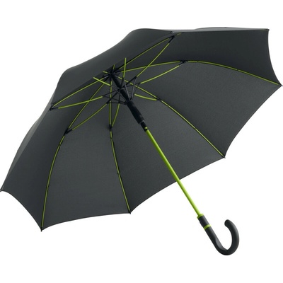Fare Deštník AC Style 4784 watersave, středně velký COT464784a0499-black/lime UNI Černá/lime zelená