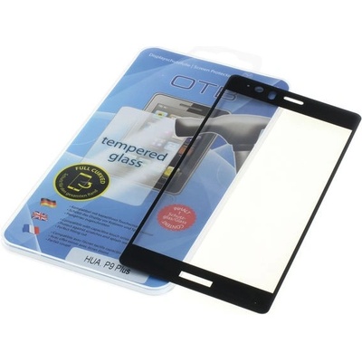 OTB Закалено защитно стъкло за Huawei P9 Plus, Full Cover 3D, черно (8011888)