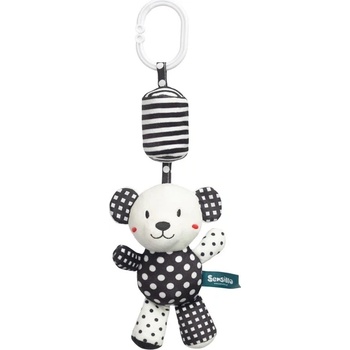 Sensillo Играчка За Количка Черно-Бяла Мече Sensillo Sensillo