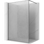 Mexen Kioto душ стена Walk-in 120 x 200 см, crackle прозрачно 12 мм, пистолетно сиво (800-120-101-66-04-X)