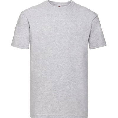 Fruit of the Loom triko pánské Super Premium T světle šedé
