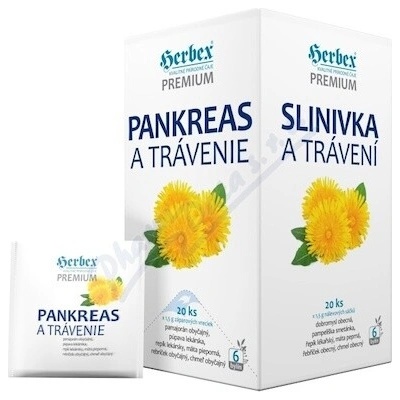 HERBEX Slinivka a trávení 20 x 1,5 g