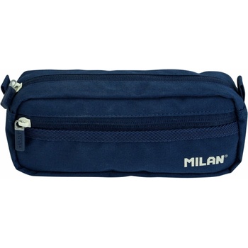 MILAN Несесер 1918, с 2 ципа, тъмносин