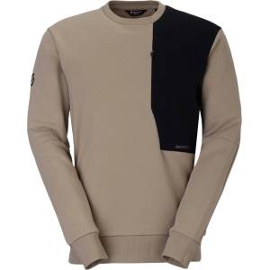 SCOTT Мъжки пуловер Scott Crewneck Jumper - Toast Beige / Black - размер XL (017-4352-0214)