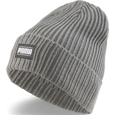 Puma Ribbed Classic Cuff beanie Strong Grey