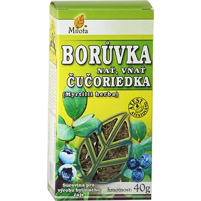 Milota Borůvka nať 40 g